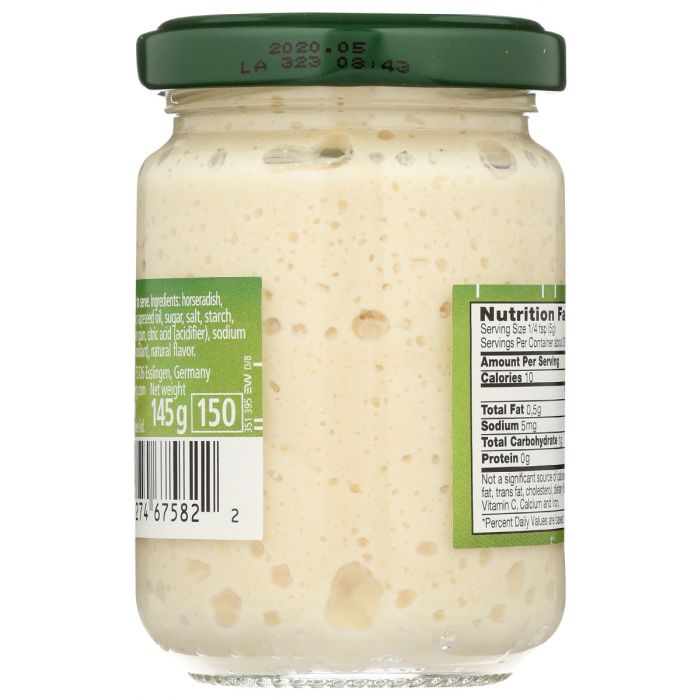 HENGSTENBERG: Horseradish Hot & Spicy, 5.25 oz