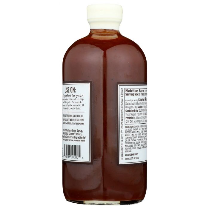 LILLIES Q: Hot Smoky Barbeque Sauce, 21 oz