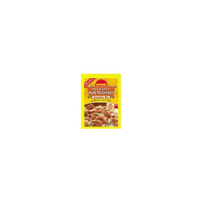 SUNBIRD: Hot Spicy Kung Pao Chicken Seasoning Mix, 0.875 oz