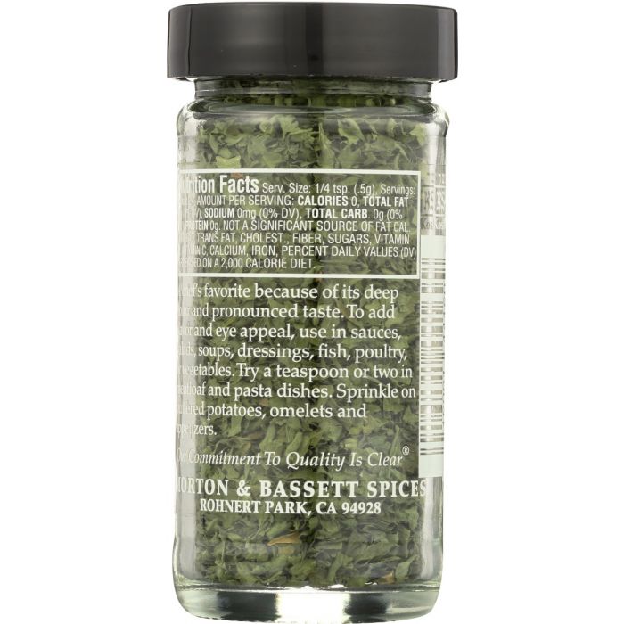 MORTON & BASSETT: Italian Parsley, 0.4 oz