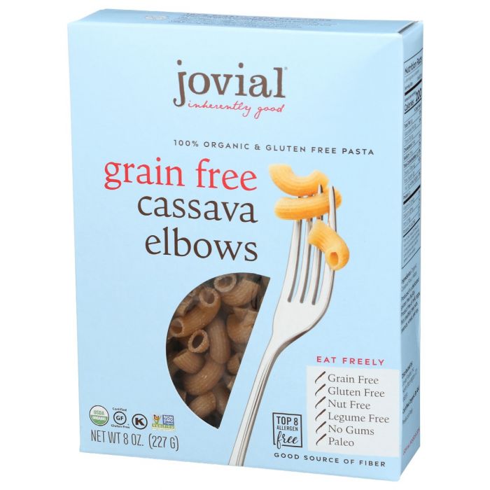 JOVIAL: Pasta Elbows Cassava, 8 oz