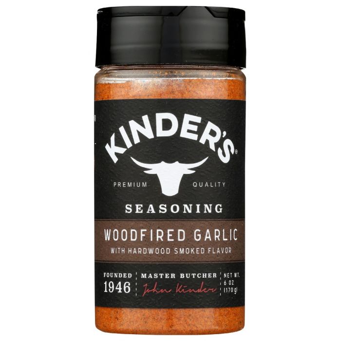 KINDERS: Woodfired Garlic Rub, 6 oz