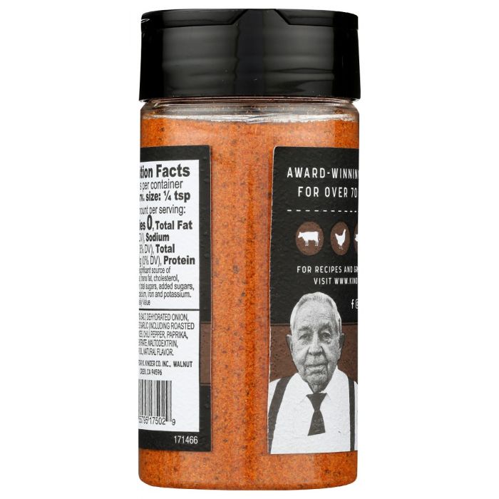 KINDERS: Woodfired Garlic Rub, 6 oz