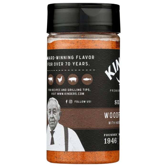 KINDERS: Woodfired Garlic Rub, 6 oz