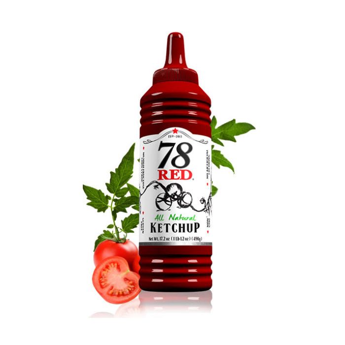 THE 78 BRAND: Ketchup Original, 17.2 oz