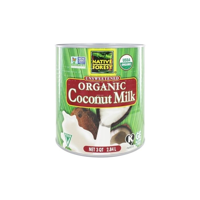 NATIVE FOREST: Coconut Milk Classic Organic Unsweetened, 3 qt