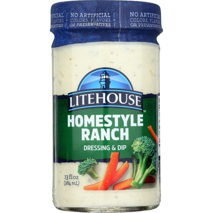 LITEHOUSE: Homestyle Ranch Dressing and Dip, 13 oz