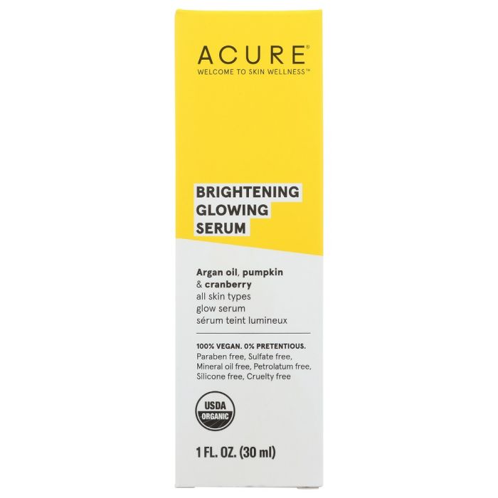 ACURE: Brightening Glowing Serum, 1 fl oz