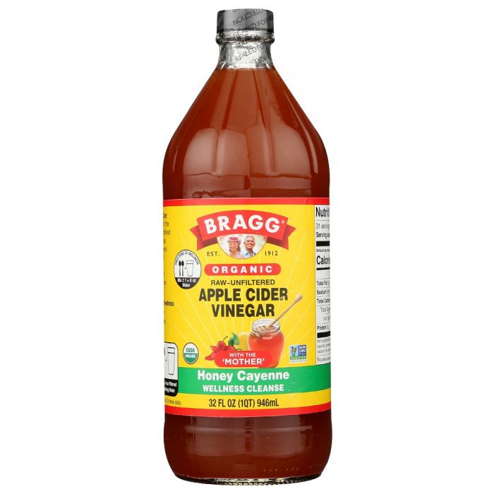 BRAGG: Organic Apple Cider Vinegar Miracle Cleanse Concentrate, 32 fl oz