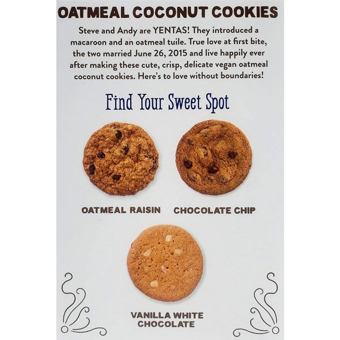 STEVE & ANDY'S ORGANICS: Coconut Oatmeal Cookies, 6.3 oz