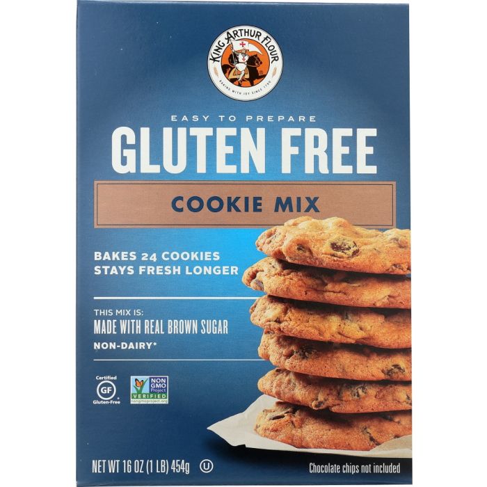 KING ARTHUR FLOUR: Gluten Free Cookie Mix, 16 oz