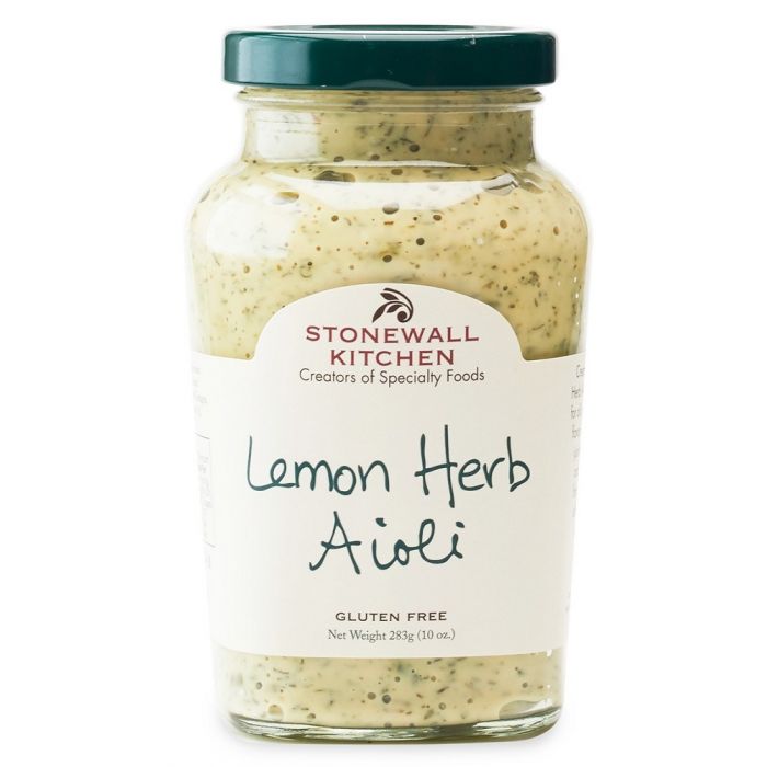 STONEWALL KITCHEN: Lemon Herb Aioli, 10 oz