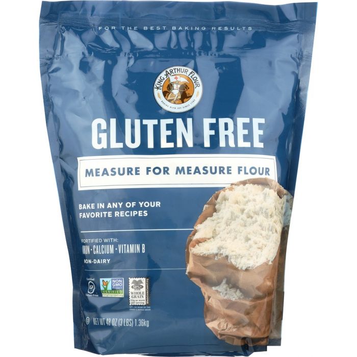 KING ARTHUR FLOUR: Gluten Free Measure for Measure Flour, 3 lb