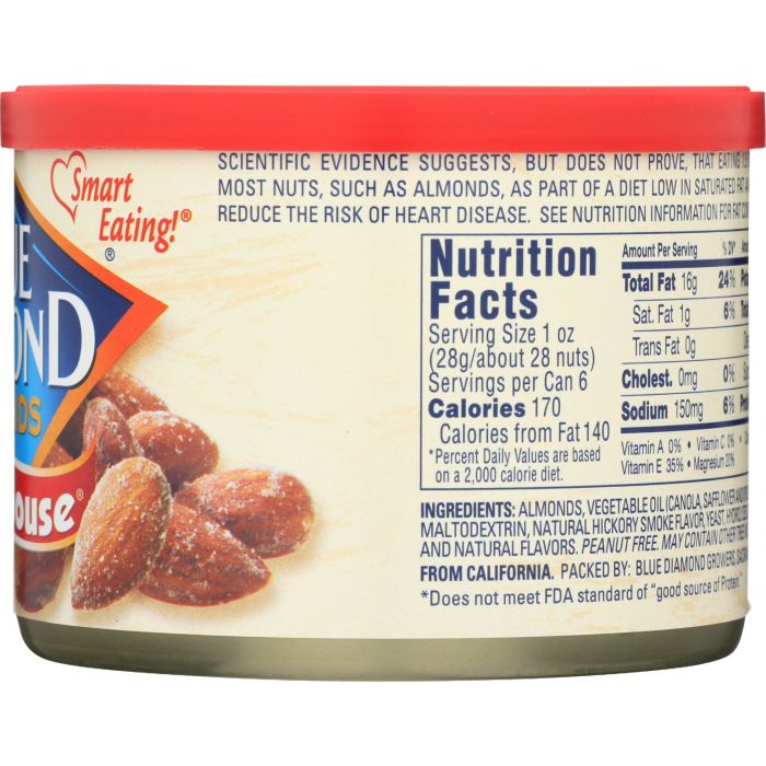 BLUE DIAMOND: Almond Smk Tins, 6 oz