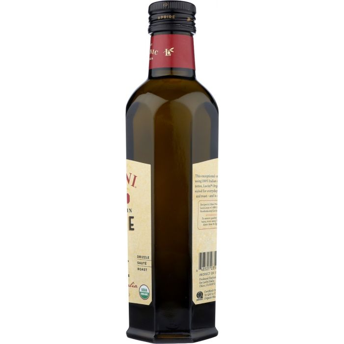 LUCINI ITALIA: Organic Extra Virgin Olive Oil, 16.9 oz