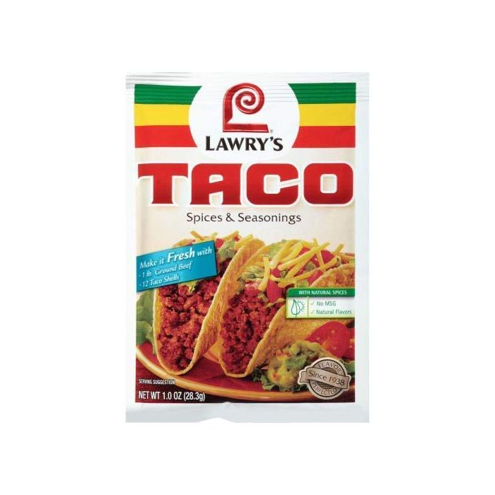 LAWRYS: Mix Ssnng Taco, 1 oz