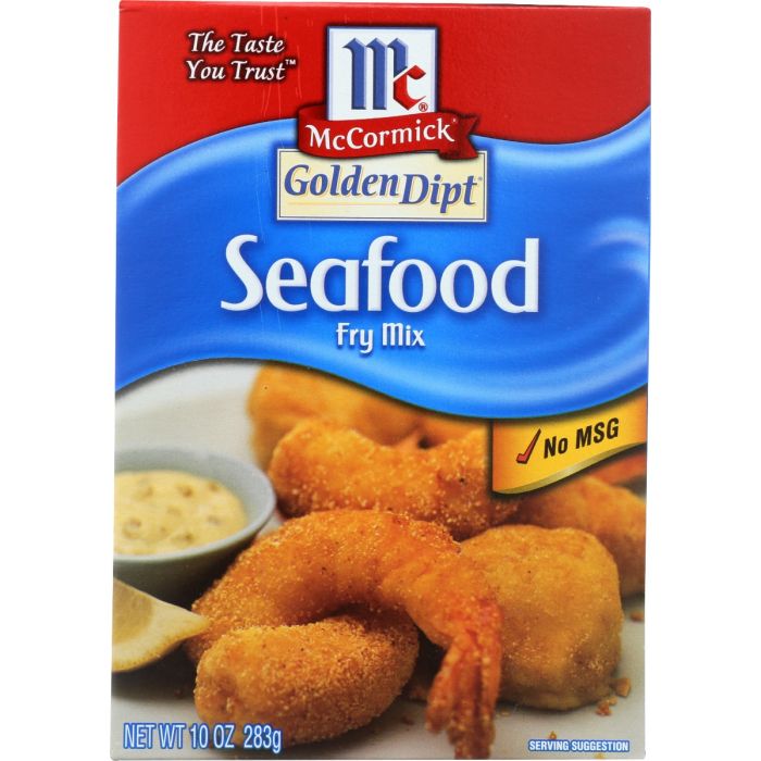 MCCORMICK: Golden Dipt Mix Fry Seafood, 10 oz