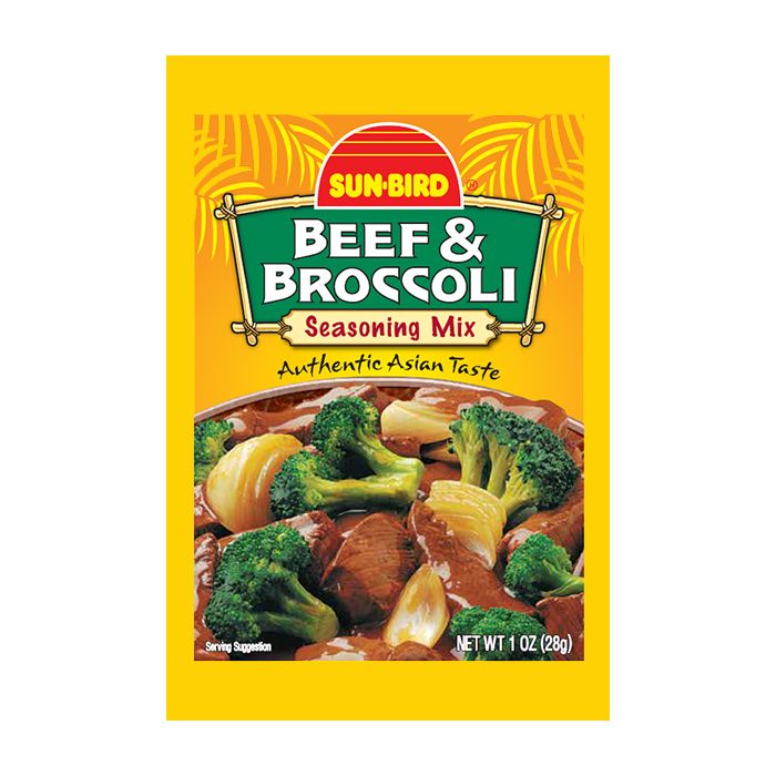 SUNBIRD: Mix Ssnng Beef Broc, 1 oz