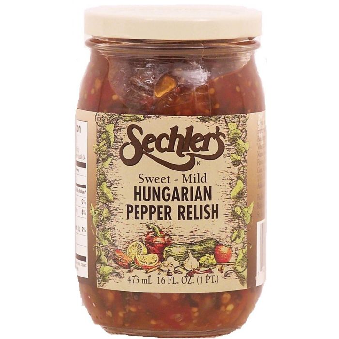 SECHLERS: Relish Hungarian, 16 oz