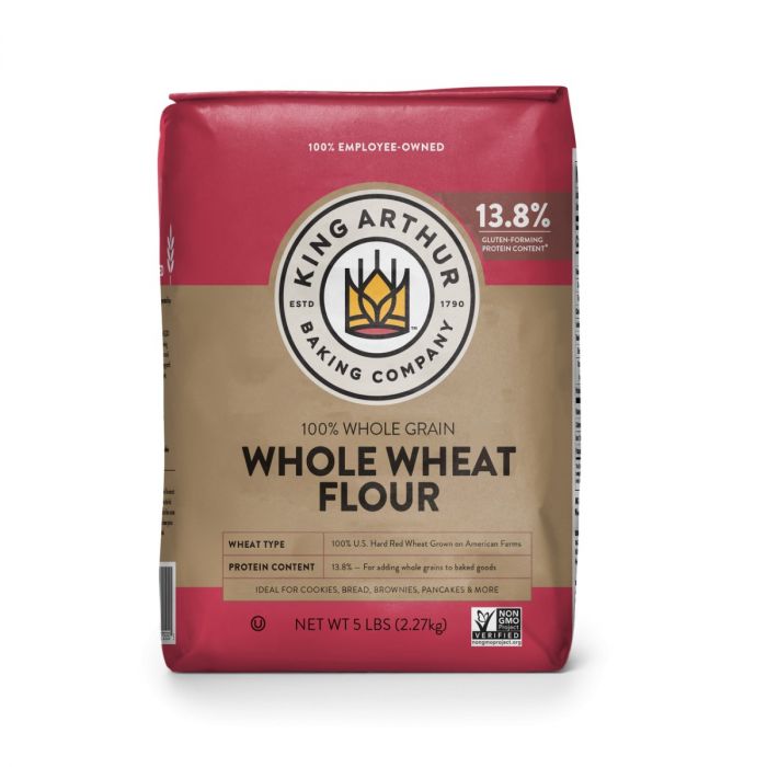 KING ARTHUR: Flour Whl Wht Trdtnl, 5 lb