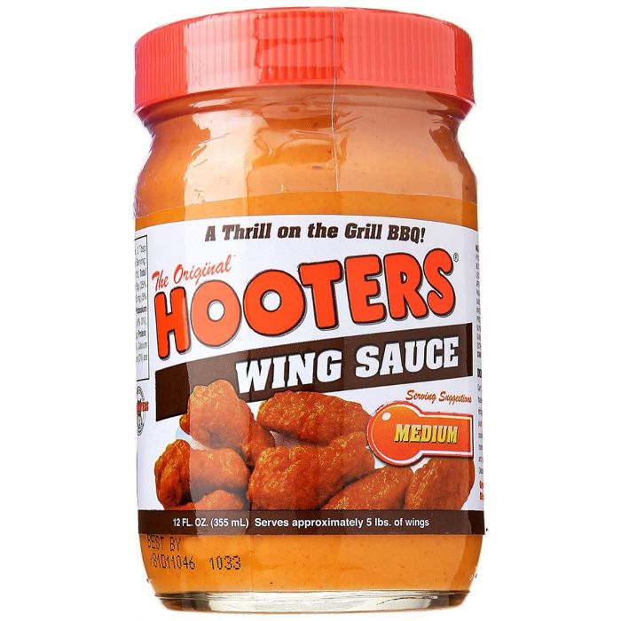 HOOTERS: Sauce Wing Medium, 12 oz