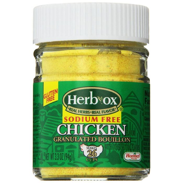 HERB OX: Sodium-Free Chicken Granulated Bouillon, 3.3 oz