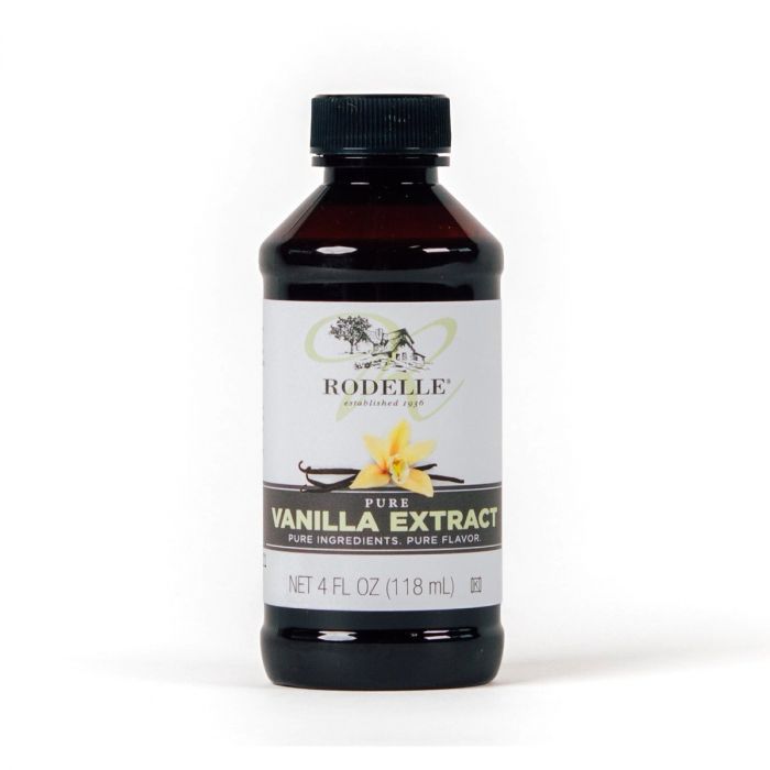 RODELLE: Pure Vanilla Extract, 4 oz