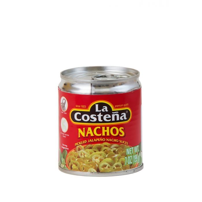 LA COSTENA: Nachos Pickled Jalapeno Nacho Slices, 7 oz