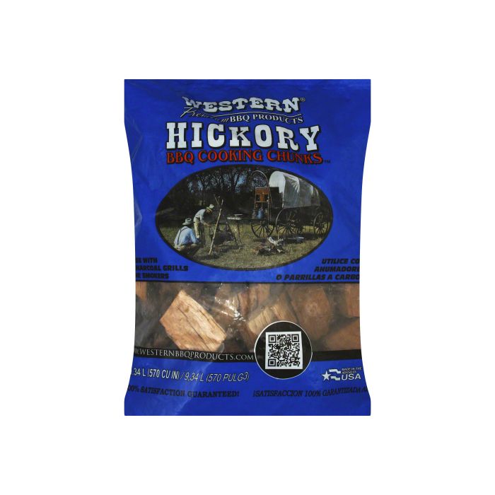 WESTERN: Wood Chunk Hickory, 10 lb