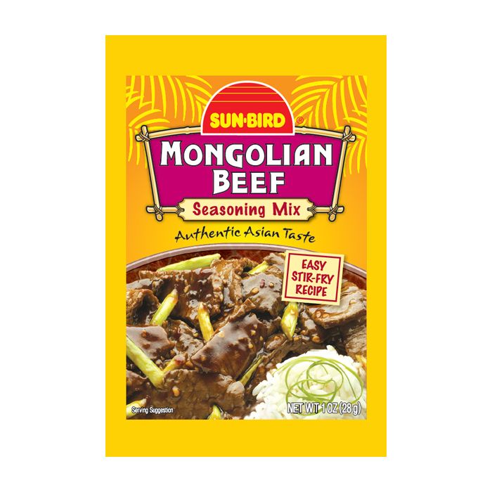 SUNBIRD: Mix Ssnng Beef Mongolian, 1 oz