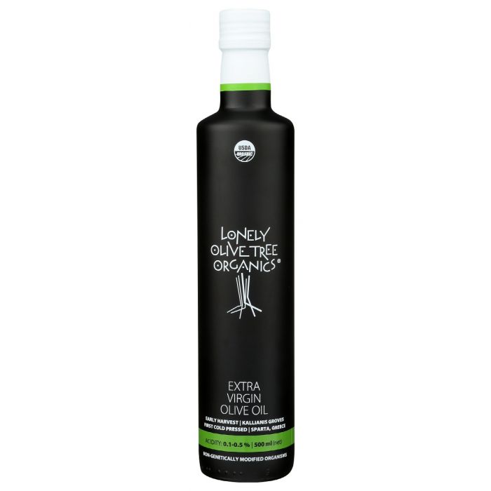 THE LONELY OLIVE TREE: Organic Extra Virgin Olive Oil, 500 ml