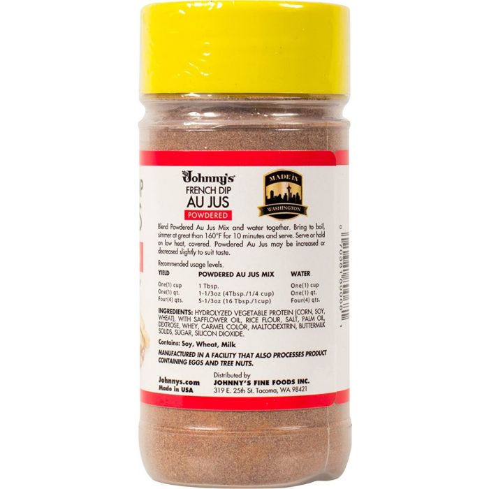 JOHNNYS FINE FOODS: French Dip Au Jus Powder, 6 oz