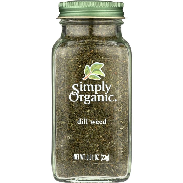 SIMPLY ORGANIC: Organic Dill Weed, 0.81 oz