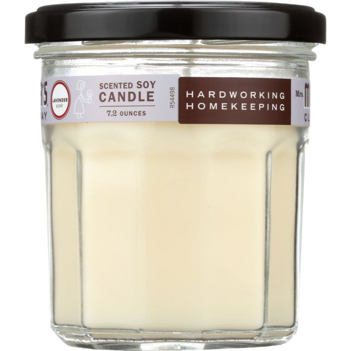 MRS MEYERS CLEAN DAY: Lavender Soy Candle Large, 7.2 oz