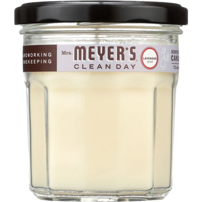 MRS MEYERS CLEAN DAY: Lavender Soy Candle Large, 7.2 oz