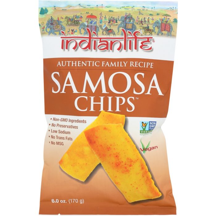 INDIANLIFE: Chip Pretzel Samosa, 6 oz