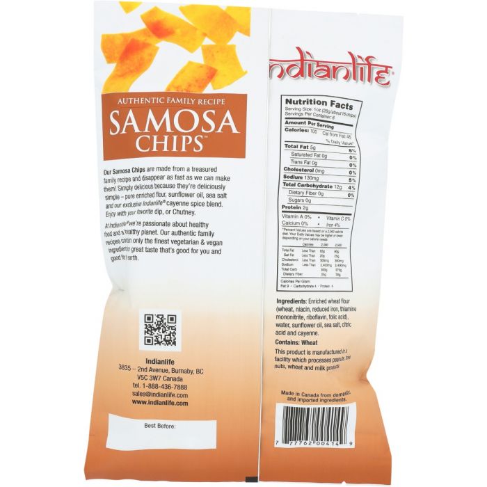 INDIANLIFE: Chip Pretzel Samosa, 6 oz