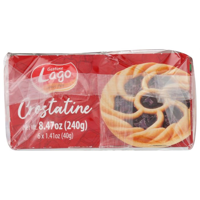 GASTONE LAGO: Mixed Berries Crostatine Tarts, 8.47 oz