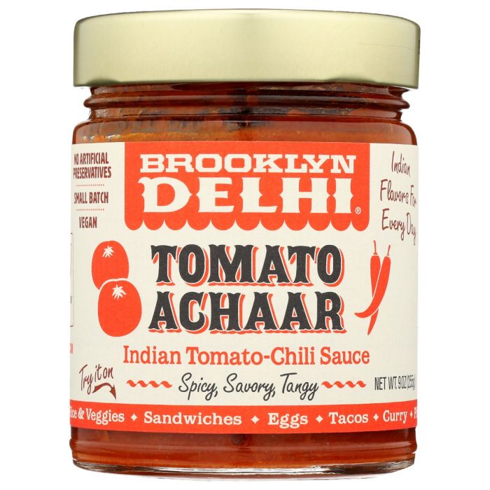 BROOKLYN DELHI: Tomato Achaar Chili Sauce, 9 oz