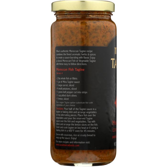 MINA: Sauce Tagine Fish, 12 oz