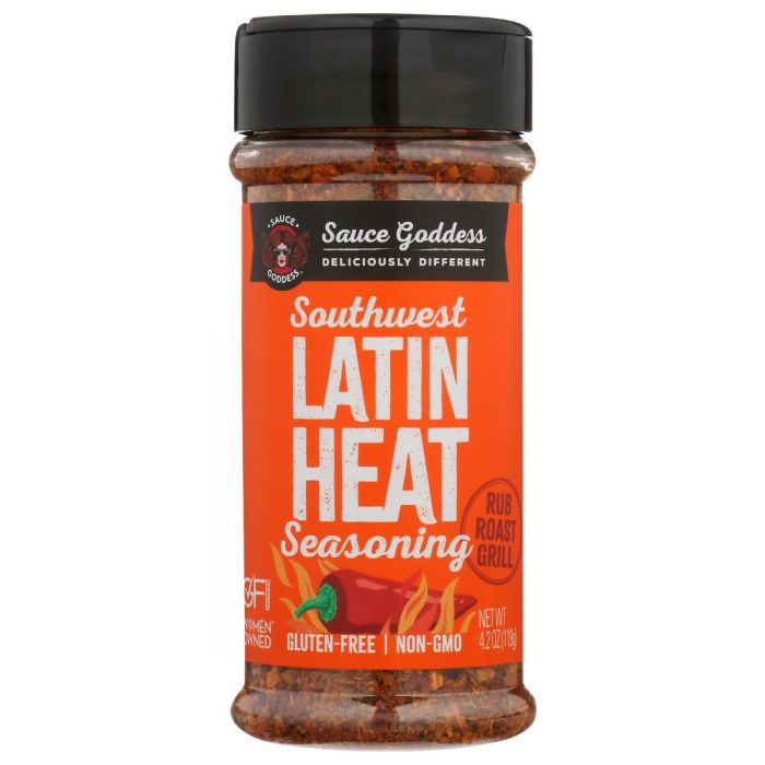 SAUCE GODDESS: Spice Latin Heat Shaker, 4.2 oz