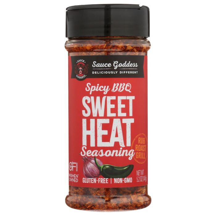 SAUCE GODDESS: Spice Sweet Heat Shaker, 5.2 oz