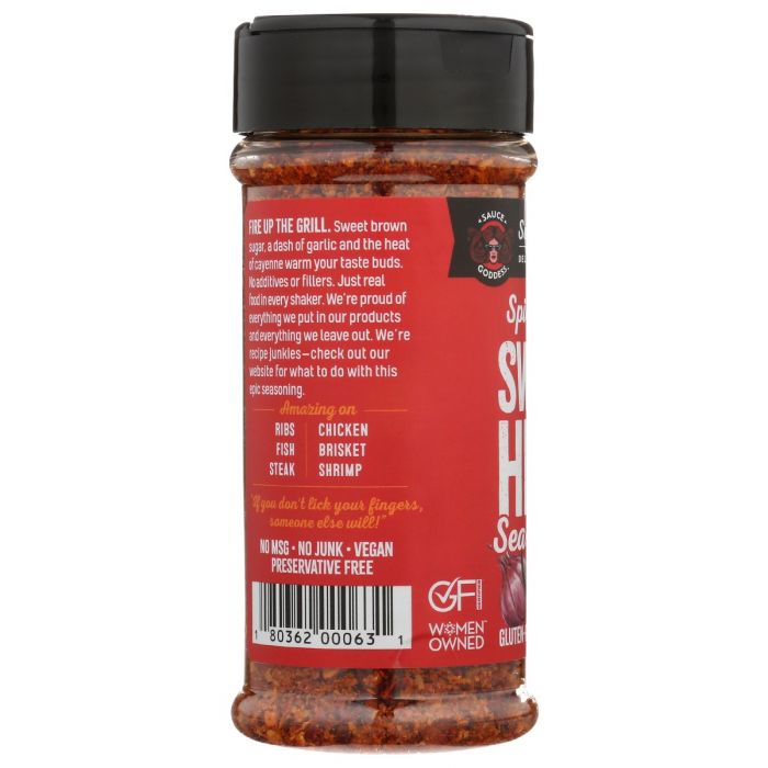 SAUCE GODDESS: Spice Sweet Heat Shaker, 5.2 oz