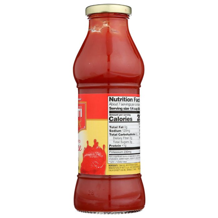 MUTTI: Tomato Passata Bottiglia, 14 oz