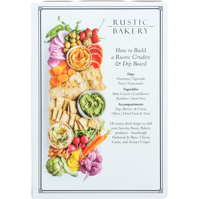 RUSTIC BAKERY: Flatbread Bite Rsmry Ooil, 4 oz