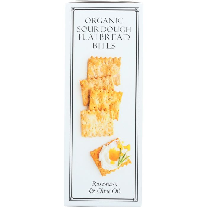 RUSTIC BAKERY: Flatbread Bite Rsmry Ooil, 4 oz