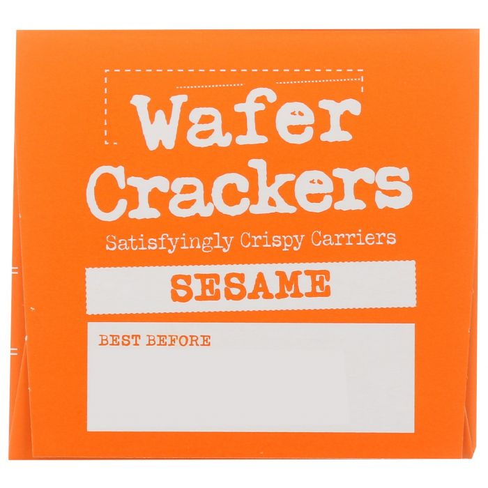 OLINAS BAKEHOUSE: Sesame Wafer Crackers, 3.5 oz