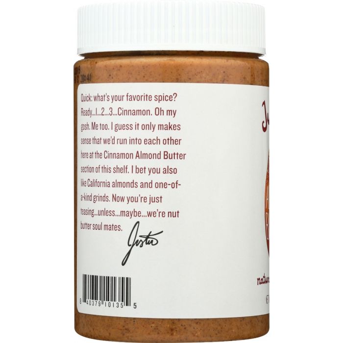 JUSTINS: Cinnamon Almond Butter, 16 oz