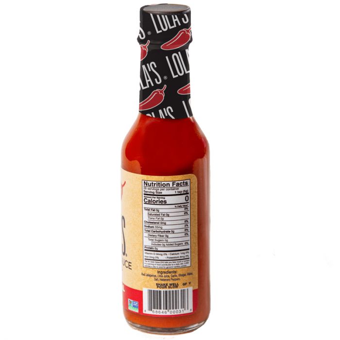 LOLAS FINE HOT SAUCE: Original, 5 oz