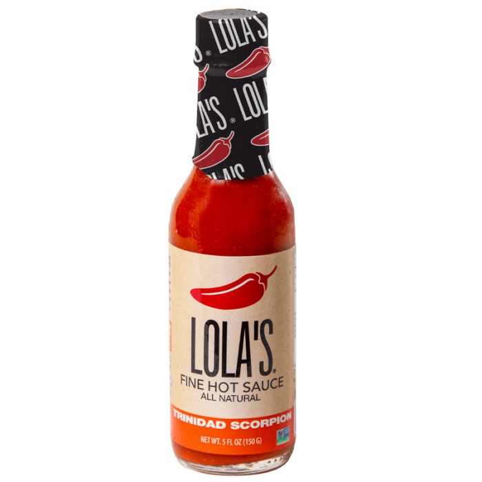 LOLAS FINE HOT SAUCE: Trinidad Scorpion, 5 oz